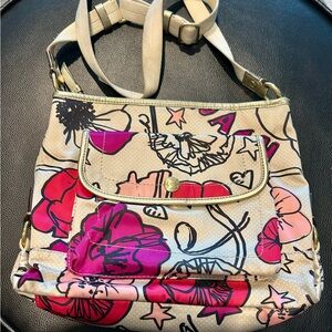 Coach 🌺 Floral Crossbody Bag flowers 🌺